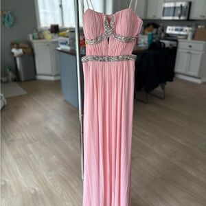 Hailey Logan Pink Dress by Adrianna Papell